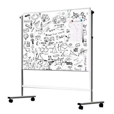 得力办公家用支架式白板