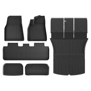 适用于焕新版特斯拉Model Y/3港版右舵脚垫汽车地垫Tesla专用配件