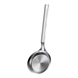 304不锈钢撇浮沫勺火锅打沫漏勺家用厨房神器捞沫隔渣过滤油网筛