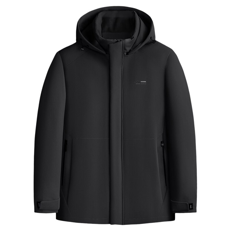 百胜狐加厚保暖工装棉服男大码