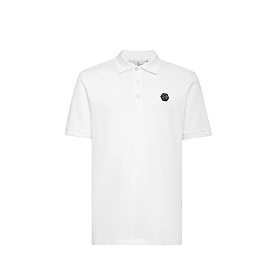 PHILIPP PLEIN 夏季男士修身Polo衫时尚休闲T恤男款短袖