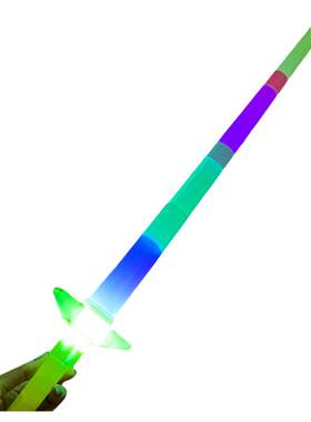 玩具电子发光四节大宝剑