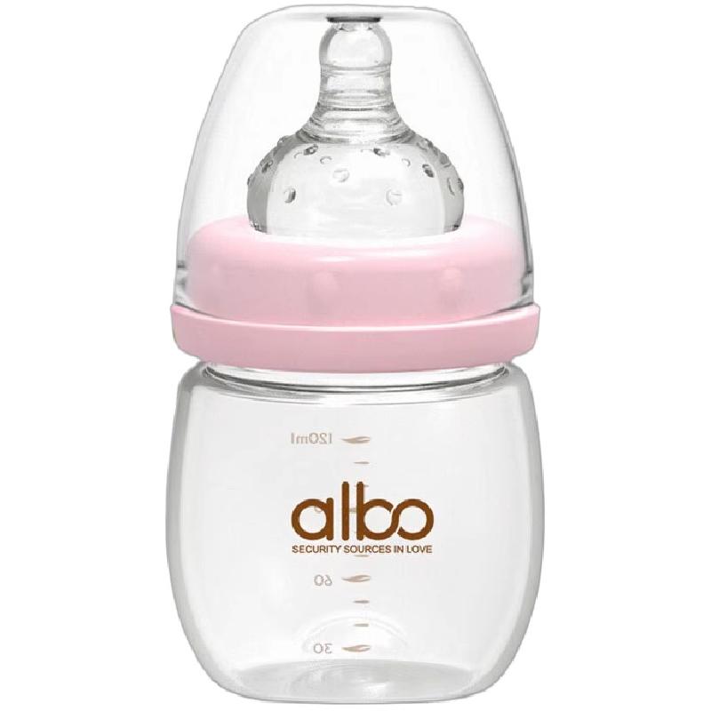 albo爱乐宝奶嘴宽口径SML号