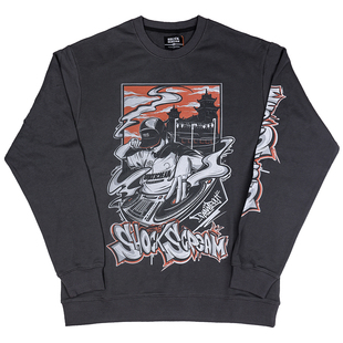 SHOCKSCREAM | 中华城DJ重磅毛圈卫衣嘻哈BBOY欧码潮街舞街头街舞