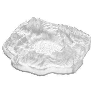 玻璃冰山烟灰缸办公室家用轻奢高级感客厅创意雪茄防灰飞装饰摆件