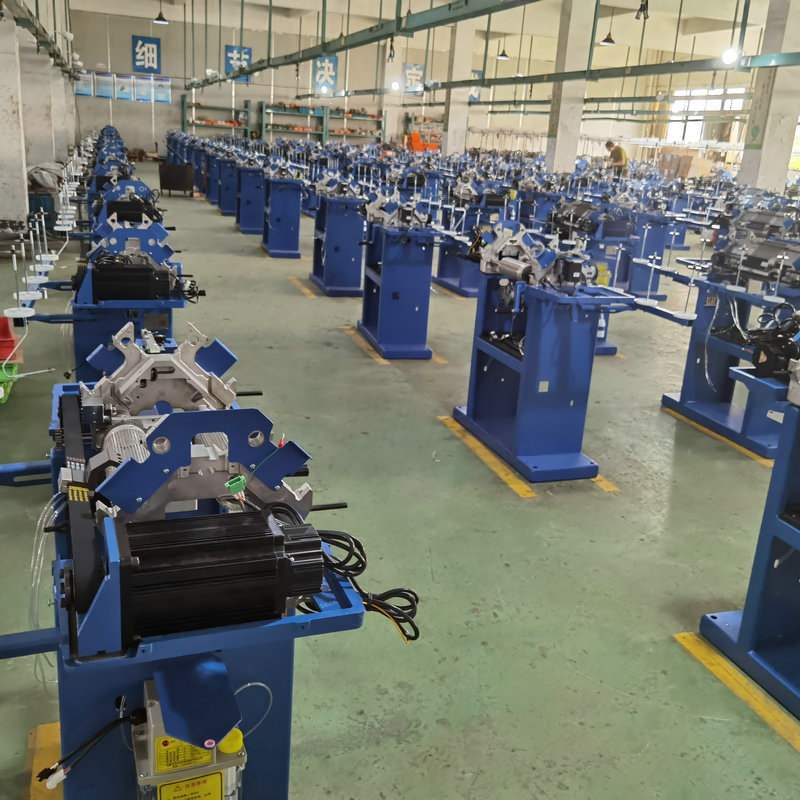 新款高速智能电脑自动锁边机械整打一体手套机劳保针织手套制作机