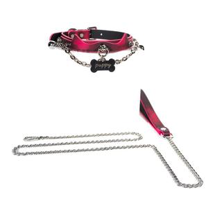 FLAME万圣节温变小恶魔choker温感变色铃铛项圈男女铭牌刻字