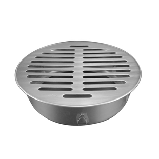 圆形厚不锈钢防虫防臭地漏50/75/110管内插式卫生间下水道过滤盖