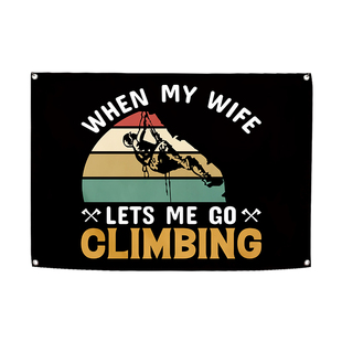 户外露营风挂布徒手攀岩徒步挂旗卧室客厅床头墙饰氛围打卡背景布