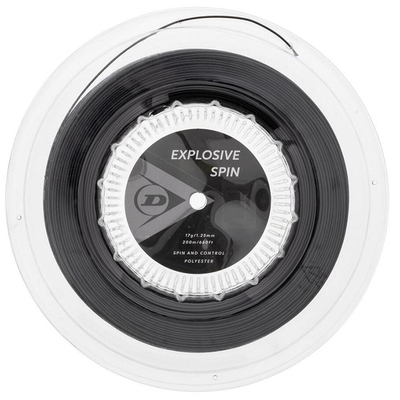 Dunlop黑寡妇七角旋转单条网球线