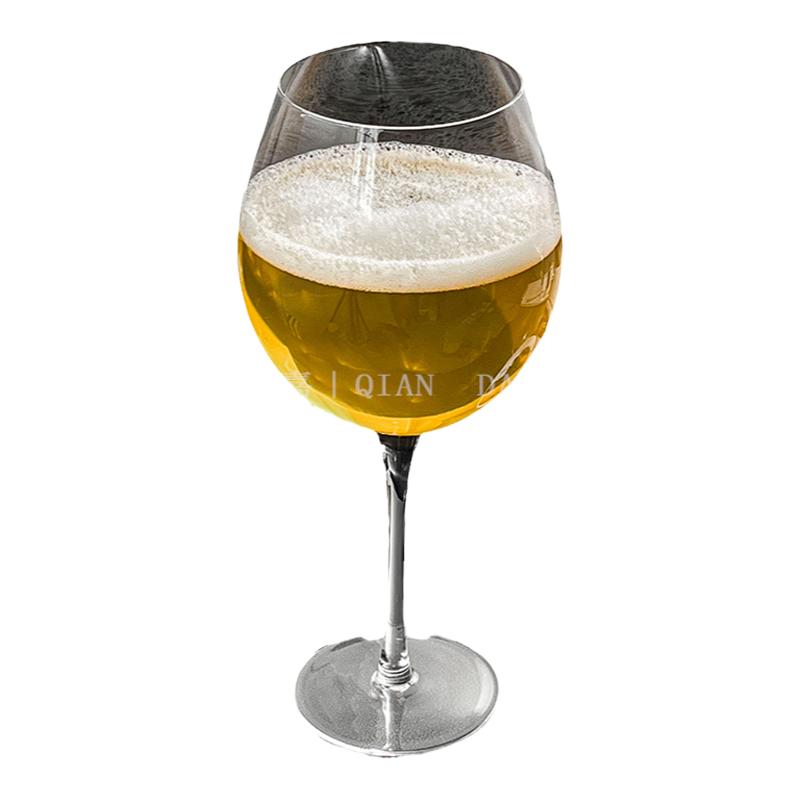 钱道嘉玻璃馆超大容量啤酒杯