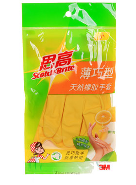 3M思高天然橡胶薄巧型手套
