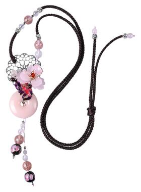 七彩蝶度琉璃女手工制作原创设计