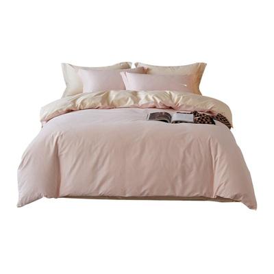 简约100S加厚磨毛四件套全棉