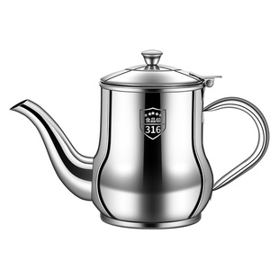 厨房家用油壶不锈钢食品级加厚油罐不挂油大容量过滤网壶罐第一名