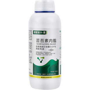 芸苔素内脂植物生长调节剂内酯保花保果增产壮苗解药害水溶叶面肥