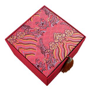 中国风包装盒空礼盒瓷器锦盒紫砂壶盖碗收纳盒主人杯茶具礼品盒