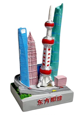 鱼里风物｜上海地标摆件东方明珠外滩建筑纪念装饰创意旅游伴手礼