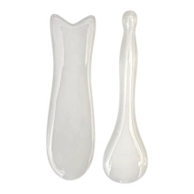 玉石鱼形刮痧板眼部拨筋棒面部美容提拉排毒小鱼刮脸板脸部鱼尾板