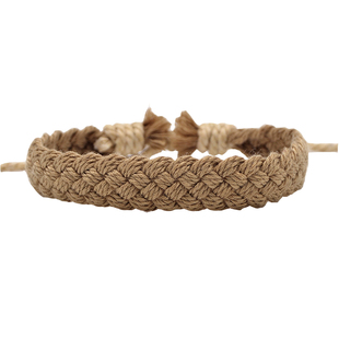 男士女士水手手绳棉手工编织交叉手链复古文艺简约学生女日韩配饰