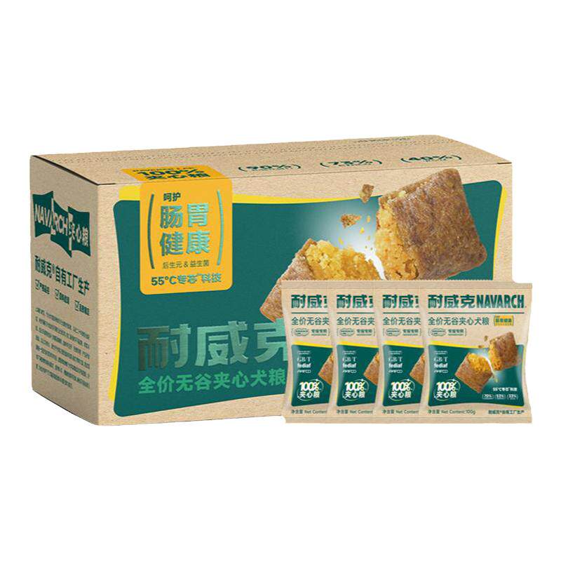 耐威克鸭肉梨夹心狗粮鲜肉成幼犬全犬种通用泰迪比熊金毛专用狗粮