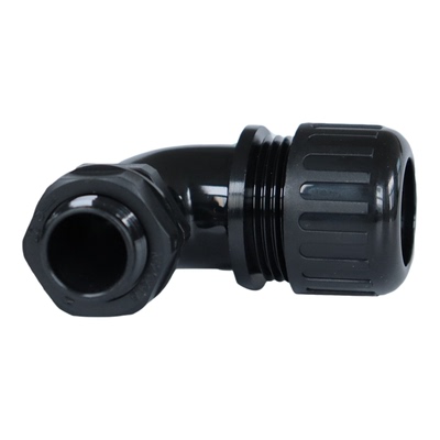 蓝江M牙弯角软管防水接头弯头