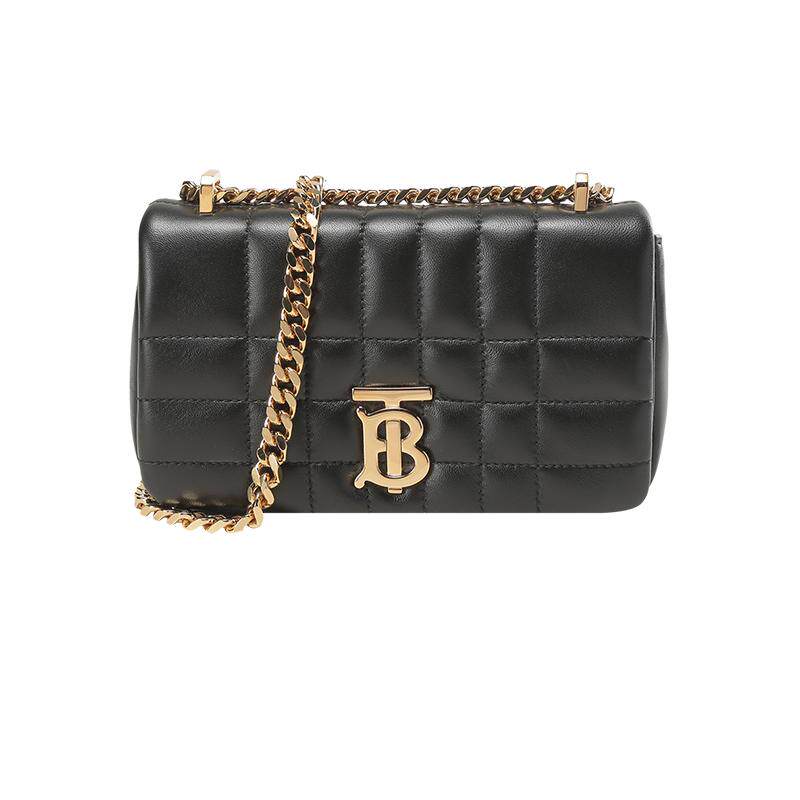 BURBERRY链条包羊皮包斜挎包