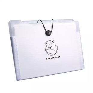 初中生小学试卷夹科目收纳袋卷子分类风琴包手提文件夹袋多层耐用大容量