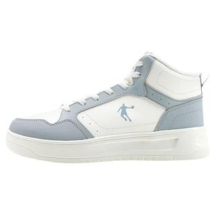 乔丹男鞋加绒高帮板鞋男2025秋冬季新款休闲鞋皮面保暖棉鞋运动鞋