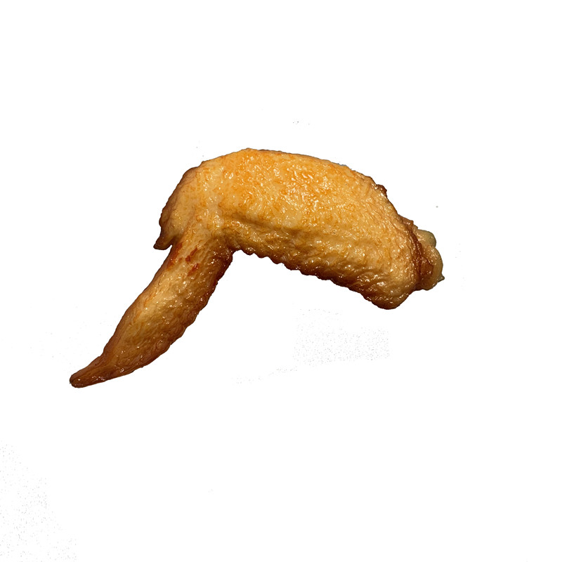 鸡翅胸针~仿真炸鸡翅食玩美食胸章立体徽章别针包包小众饰品