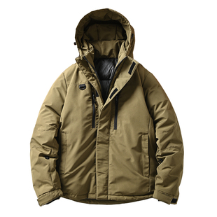 抗寒-20 户外飞禽鸟款冬季男士防风防水加厚保暖棉衣冲锋衣棉服潮