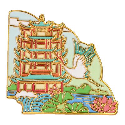 武汉四季冰箱贴文创纪念品礼品