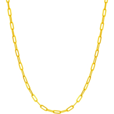 周大福SOINLOVE黄金足金项链