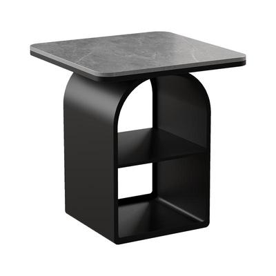 轻奢沙发边几落地式方形床头柜