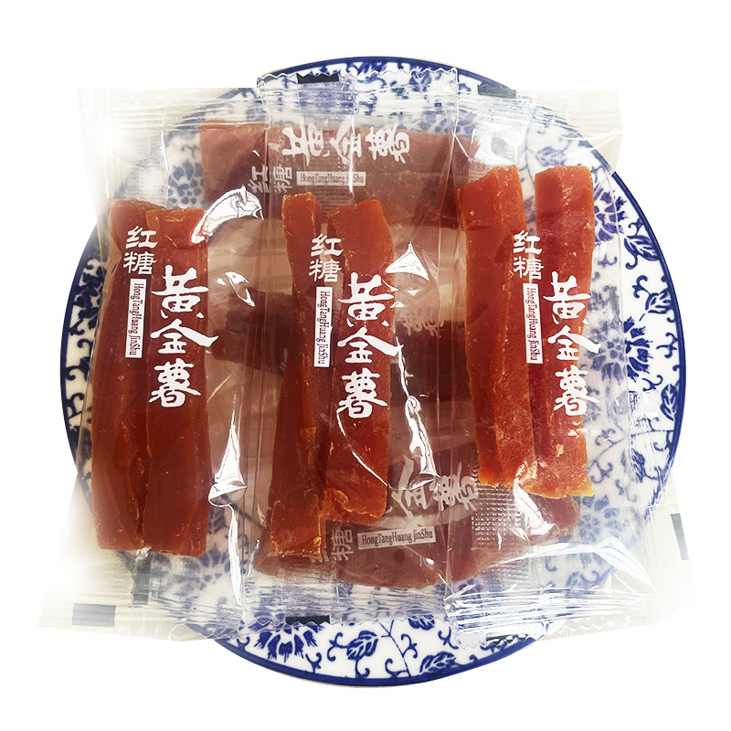 农家红薯干500g地瓜小包装0脂肪红薯条小零食广西特产软糯番薯干