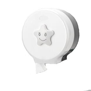 小卷纸盒家用卫生间壁挂式厕所公共场所防水防潮纸盒卷纸架厕纸盒