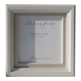 白色相框摆台空框6 7 8 10寸挂墙画框婚纱创意北欧照片定制diy