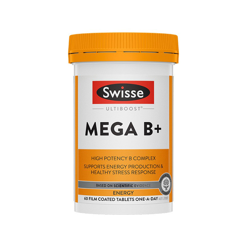 进口Swisse维生素b族复合片60粒