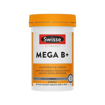 进口Swisse维生素b族复合片60粒