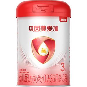 咨询惊喜】贝因美爱加奶粉3段乳铁蛋白婴幼儿奶粉三段800g旗舰店