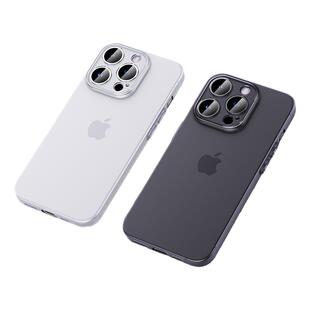 【超薄防指纹】PZOZ适用苹果15手机保护套防摔壳iphone14新款promax13简约磨砂高级通用防指纹