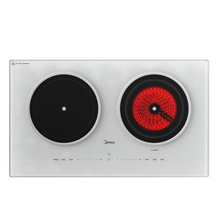 美的铂钻电磁炉电陶炉双灶嵌入式家用大功率电磁灶台式隐形嵌系列