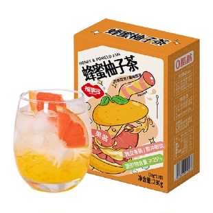 包邮福事多蜂蜜柚子茶280g条装便携式水果茶韩式冲饮饮料果酱果汁