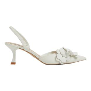 ALDO女士立体花朵凉鞋高跟法式简约羊皮尖头女鞋小猫跟ASFS25C08