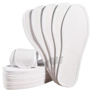 可水洗透气鞋垫手工棉布布纯棉吸汗防臭男女款千层布鞋垫舒适艾草