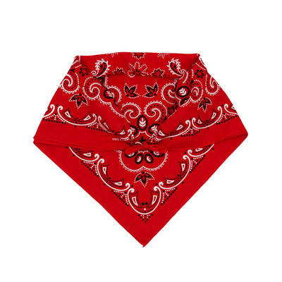 出口原单68cm复古红色纯棉腰果花