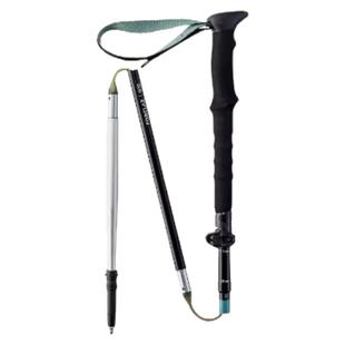 迪卡侬登山杖新品越野跑露营旅行轻量直柄铝登山可折叠手仗ODAB