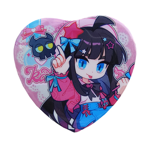 正版凹凸世界SweetLife女生组爱心徽章特蕾普吧唧七创社动漫周边