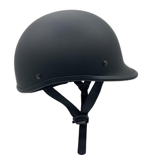 骑行哈雷半盔头盔男女电动自行车摩托车安全帽复古瓢盔轻便四季3C