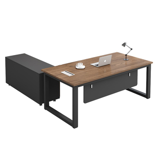 经理办公桌主管桌老板桌简约现代办公室办公家具办公桌椅组合单人